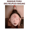 Le célèbre masque punu des peuples badjag du Gabon - Jeanne MANOMBA KOMBILA