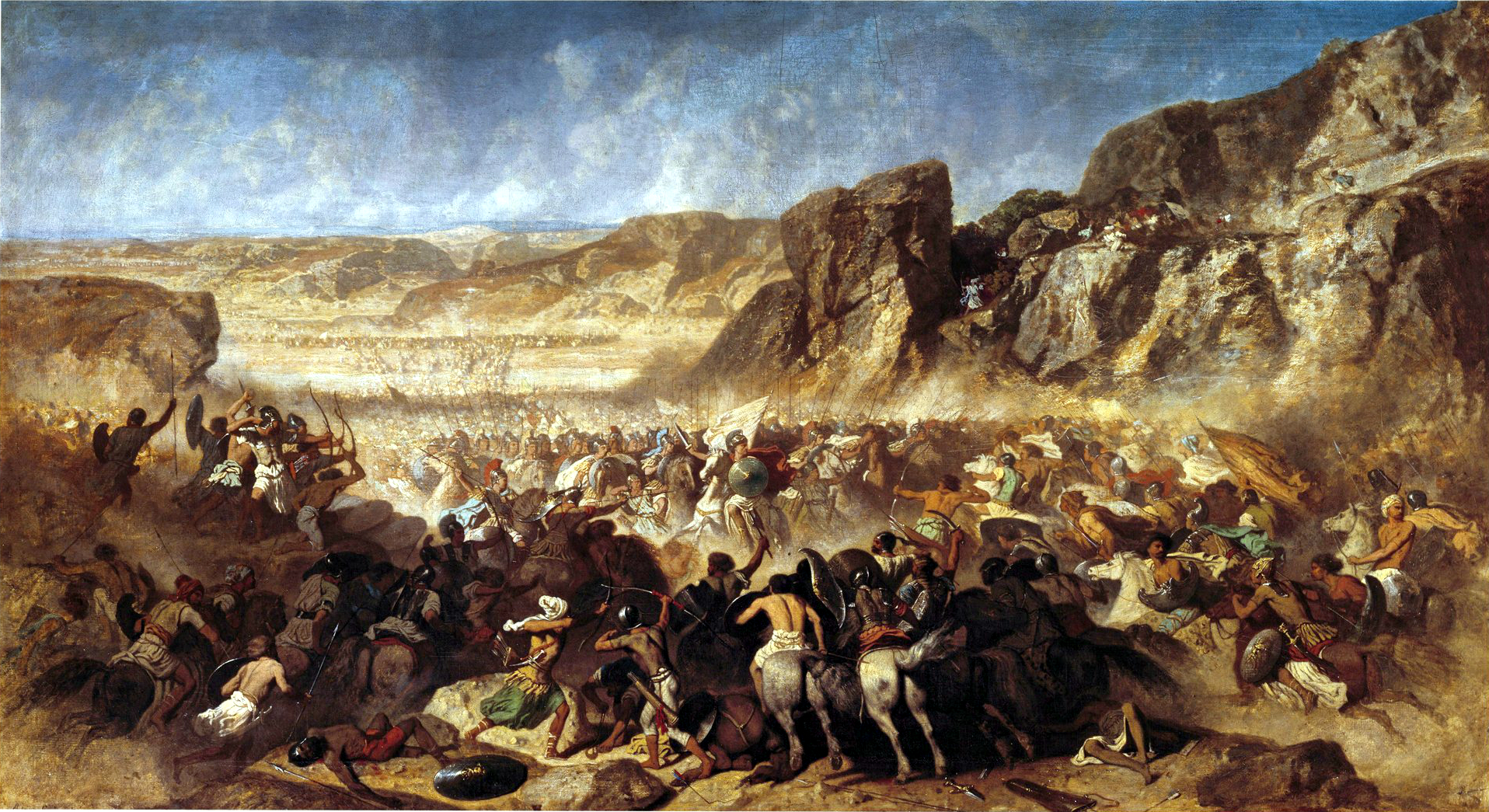 hoplites bataille de Counaxa