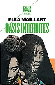 Livre récit de voyage Oasis interdites