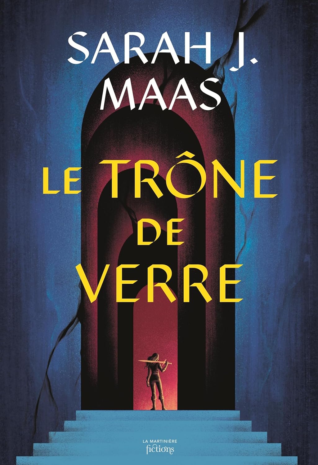 Couverture du livre : Le trône de verre