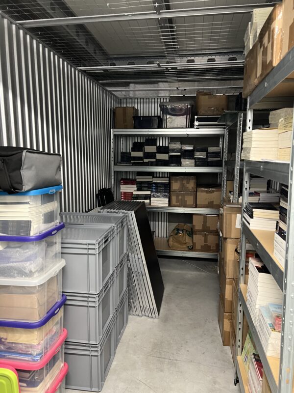 Photo de l'espace de stockage de La Compagnie Littéraire