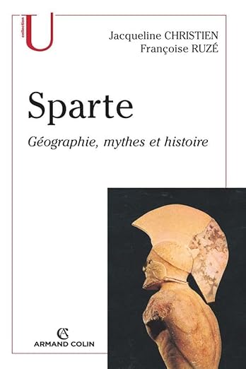 Couverture du livre Sparte Géographie Mythes