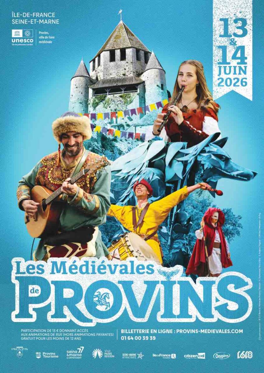 Affiche medievales de provins 2026